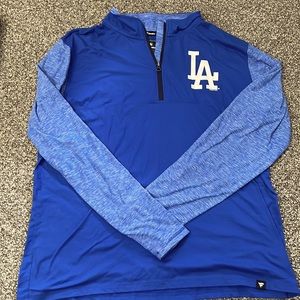 Dodgers 3/4 Zip up